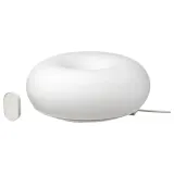 IKEA VARMBLIXT (ИКЕА ВАРМБЛИКСТ) — Светильник LED настольный/настенный, диммируемый умный белый 30 см — фото 1