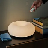 IKEA VARMBLIXT (ИКЕА ВАРМБЛИКСТ) — Светильник LED настольный/настенный, диммируемый умный белый 30 см — фото 3