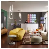 IKEA VARMBLIXT (ИКЕА ВАРМБЛИКСТ) — Светильник LED настольный/настенный, диммируемый умный белый 30 см — фото 4