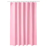 IKEA LUDDHAGTORN (ИКЕА ЛУДДХАГТОРН) — Шторка для ванной, розовая 180x200 см — фото 1