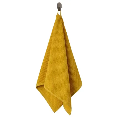 IKEA GULVIAL (ИКЕА ГУЛВИАЛ) — Полотенце для рук, жёлтое 50x100 см