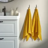 IKEA GULVIAL (ИКЕА ГУЛВИАЛ) — Полотенце для рук, жёлтое 50x100 см — фото 3
