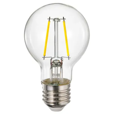 IKEA LUNNOM (ИКЕА ЛУННОМ) — Лампочка LED E27 150 люмен, шар прозрачный