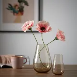 IKEA GULDSPETT (ИКЕА ГУЛДСПЕТТ) — Искусственный цветок, бумага/мак розовый 40 см — фото 2