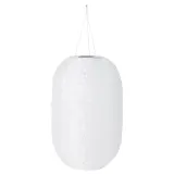 IKEA SOLVINDEN (ИКЕА СОЛВИНДЕН) — Подвесной светильник на солнечной батарее, белый 43 см — фото 1