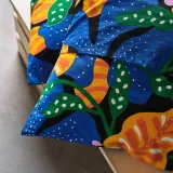 IKEA MÄVINN (ИКЕА МЭВИНН) — Наволочка декоративная, разноцветная/цветочный узор 50x50 см — фото 5