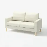 IKEA SALTSJÖBADEN (ИКЕА САЛТШЁБАДЕН) — Чехол на диван 2-местный, Гуннаред бежевый — фото 2