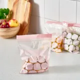 IKEA ISTAD (ИКЕА ИСТАД) — Пакет с застёжкой, светло-розовый 1 л — фото 2