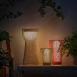 IKEA SOLVINDEN (ИКЕА СОЛВИНДЕН) — Декоративный светильник LED напольный, на солнечной батарее/сетка бежевый — фото 4
