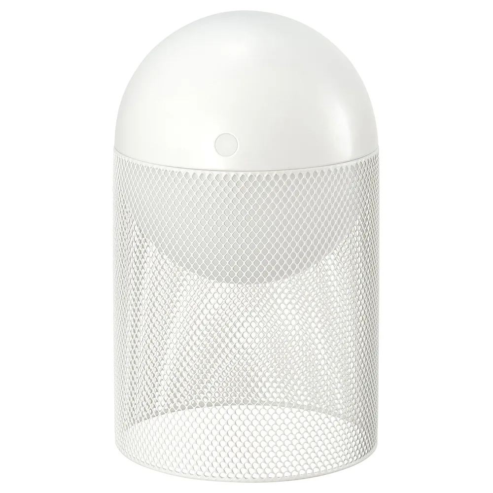 IKEA SOLVINDEN (ИКЕА СОЛВИНДЕН) — Декоративное освещение LED, на батарейках шар/сетка белый
