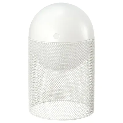 IKEA SOLVINDEN (ИКЕА СОЛВИНДЕН) — Декоративное освещение LED, на батарейках шар/сетка белый