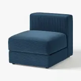 IKEA JÄTTEBO (ИКЕА ЙЭТТЕБО) — Чехол на модуль 1-местный с ящиком для хранения, Самсала тёмно-синий — фото 2