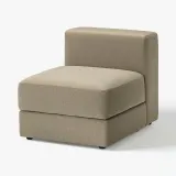 IKEA JÄTTEBO (ИКЕА ЙЭТТЕБО) — Чехол на модуль 1-местный с ящиком для хранения, Йоханнесхов коричнево-бежевый — фото 2