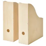 IKEA KNUFF (ИКЕА КНУФФ) — Органайзер для документов, 2 шт., берёзовая фанера — фото 1