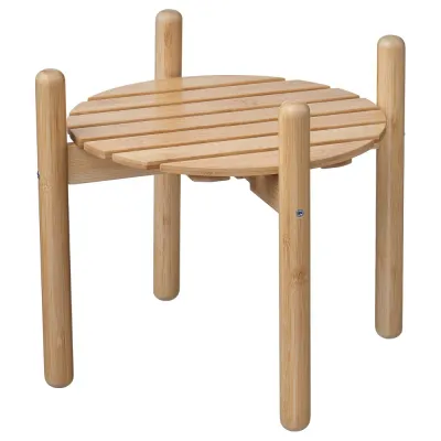 IKEA DAKSJUS (ИКЕА ДАКСЙУС) — Подставка для цветочного горшка, бамбук 28 см