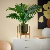 IKEA DAKSJUS (ИКЕА ДАКСЙУС) — Подставка для цветочного горшка, бамбук 28 см — фото 2