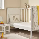 IKEA LEN (ИКЕА ЛЕН) — Простыня детская, белая, джерси, 60x120 см — фото 2