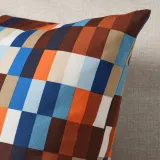 IKEA LÖVNATURSKOG (ИКЕА ЛЁВНАТУРСКОГ) — Наволочка декоративная, коричневый/синий 50x50 см — фото 4