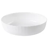 IKEA FISKTÄRNA (ИКЕА ФИСКТЭРНА) — Форма жаропрочная, белая 26 см — фото 1