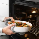 IKEA FISKTÄRNA (ИКЕА ФИСКТЭРНА) — Форма жаропрочная, белая 26 см — фото 4