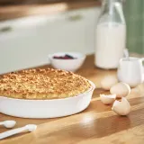 IKEA FISKTÄRNA (ИКЕА ФИСКТЭРНА) — Форма жаропрочная, белая 26 см — фото 5