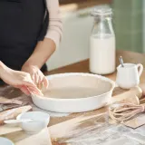 IKEA FISKTÄRNA (ИКЕА ФИСКТЭРНА) — Форма жаропрочная, белая 26 см — фото 6