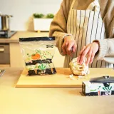 IKEA ISTAD (ИКЕА ИСТАД) — Пакет струнный, фрукты/овощи чёрный 1 л — фото 3