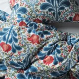 IKEA SÄTERVIDE (ИКЕА СЭТЕРВИДЕ) — Пододеяльник и 2 наволочки, разноцветный цветочный узор 200x200/50x60 см — фото 3