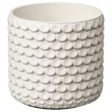 IKEA GLACIÄRBJÖRN (ИКЕА ГЛАСИЭРБЙЁРН) — Кашпо, белое 12 см — фото 1