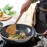 IKEA MAJFISK (ИКЕА МАЙФИСК) — Кухонные приборы, 3 шт., акация — фото 4