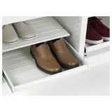 IKEA KOMPLEMENT (ИКЕА КОМПЛИМЕНТ) — Выдвижная полка для обуви, белая 50x58 см — фото 2