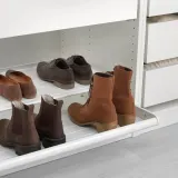 IKEA KOMPLEMENT (ИКЕА КОМПЛИМЕНТ) — Выдвижная полка для обуви, белая 50x58 см — фото 3
