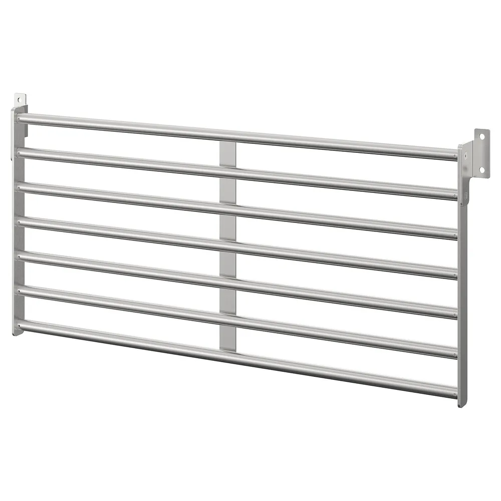IKEA KUNGSFORS (ИКЕА КУНГСФОРС) — Решетка настенная, нержавеющая сталь