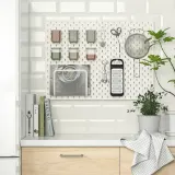 IKEA SKÅDIS (ИКЕА СКОДИС) — Контейнер с крышкой, белый — фото 3