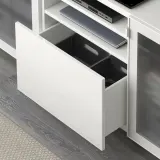 IKEA BESTÅ (ИКЕА БЕСТО) — Рама ящика, белый 60x25x40 см — фото 3