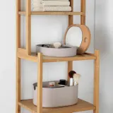 IKEA SAXBORGA (ИКЕА САКСБОРГА) — Коробка с зеркальной крышкой, пластик пробка 24х17 см — фото 4