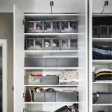 IKEA SKUBB (ИКЕА СКУББ) — Коробка для обуви, темно-серый 22х34х16 см — фото 4