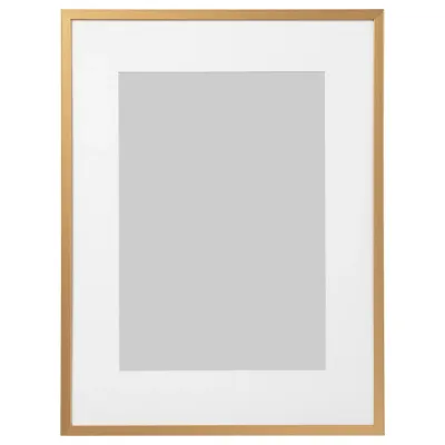 IKEA LOMVIKEN (ИКЕА ЛОМВИКЕН) — Рамка, золотой цвет 30x40 см