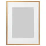 IKEA LOMVIKEN (ИКЕА ЛОМВИКЕН) — Рамка, золотой цвет 30x40 см — фото 1