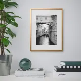 IKEA LOMVIKEN (ИКЕА ЛОМВИКЕН) — Рамка, золотой цвет 30x40 см — фото 2
