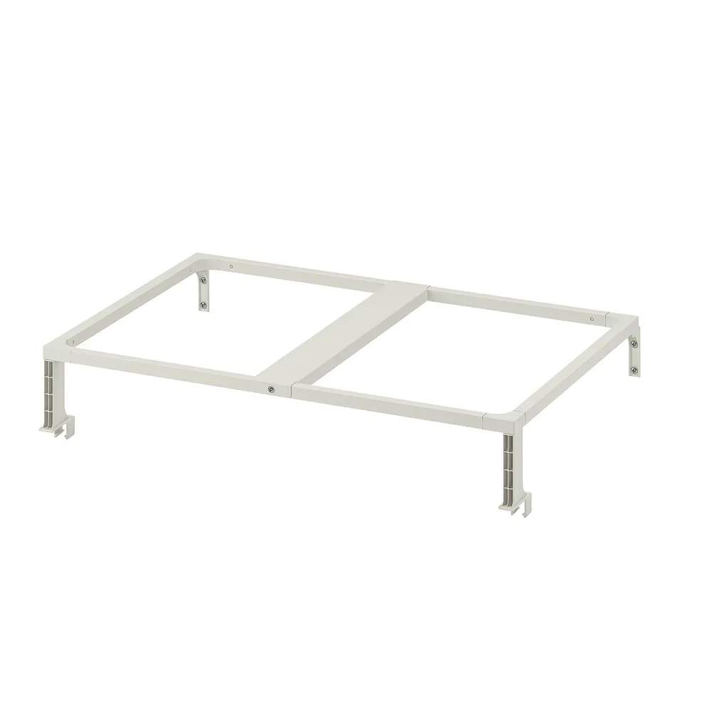 IKEA HÅLLBAR (ИКЕА ХОЛЛБАР) — Рама опорная для корзин сортировки, белая 60 см