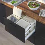 IKEA HÅLLBAR (ИКЕА ХОЛЛБАР) — Рама опорная для корзин сортировки, белая 60 см — фото 2