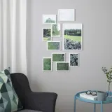 IKEA YLLEVAD (ИКЕА ЙЛЛЕВАД) — Рамка, белый 21х30 см — фото 4