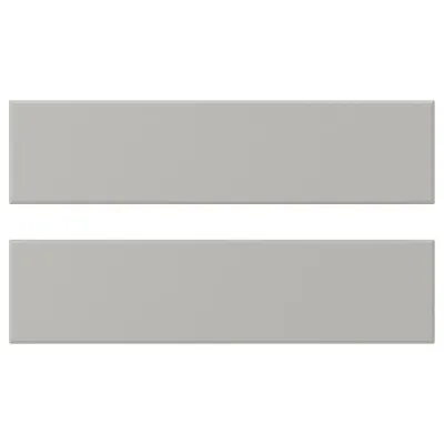 IKEA LERHYTTAN (ИКЕА ЛЕРХЙТТАН) — Фасад ящика, светло-серый 40х10 см