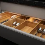 IKEA MITTLED (ИКЕА МИТТЛЕД) — Светодиодная подсветка для кухонного ящика с датчиком, регулируемая яркость белая 56 см — фото 2