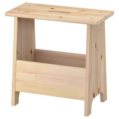 IKEA PERJOHAN (ИКЕА ПЕРЙОХАН) — Табурет с ящиком для хранения, сосна