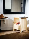 IKEA PERJOHAN (ИКЕА ПЕРЙОХАН) — Табурет с ящиком для хранения, сосна — фото 2