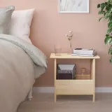 IKEA PERJOHAN (ИКЕА ПЕРЙОХАН) — Табурет с ящиком для хранения, сосна — фото 5