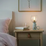 IKEA LUNNOM (ИКЕА ЛУННОМ) — Лампочка LED E14 200 люмен, диммируемая/трубчатая прозрачное стекло 25 мм — фото 4