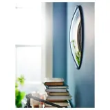 IKEA SVARTBJÖRK (ИКЕА СВАРТБЙЁРК) — Декоративное выпуклое зеркало, чёрное 41 см — фото 3